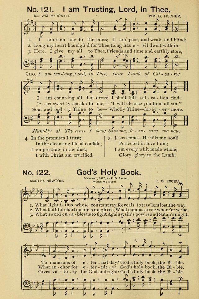 Excellent Songs: for the Church and Sunday School page 108