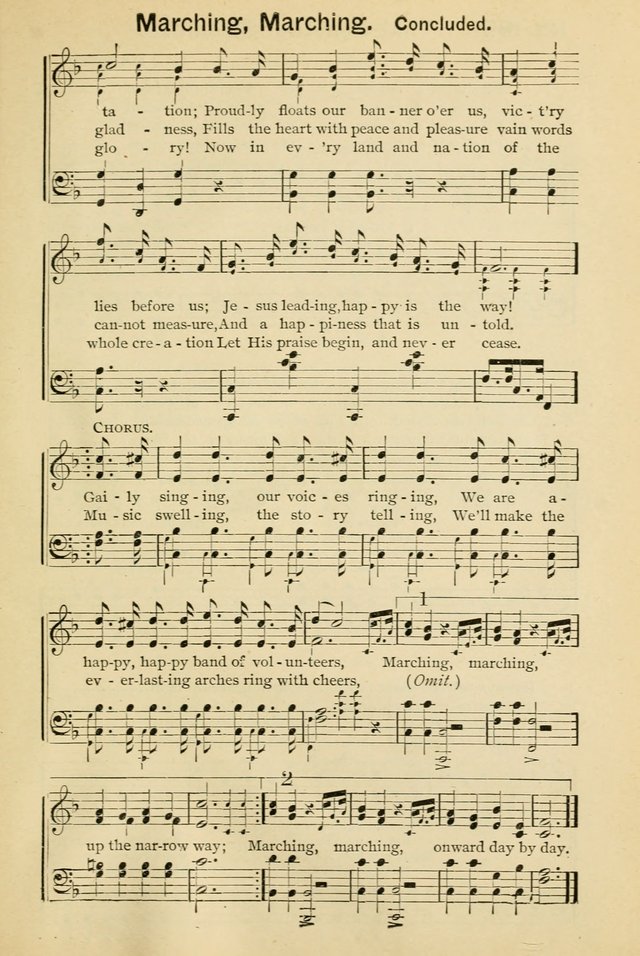 Excellent Songs: for the Church and Sunday School page 145