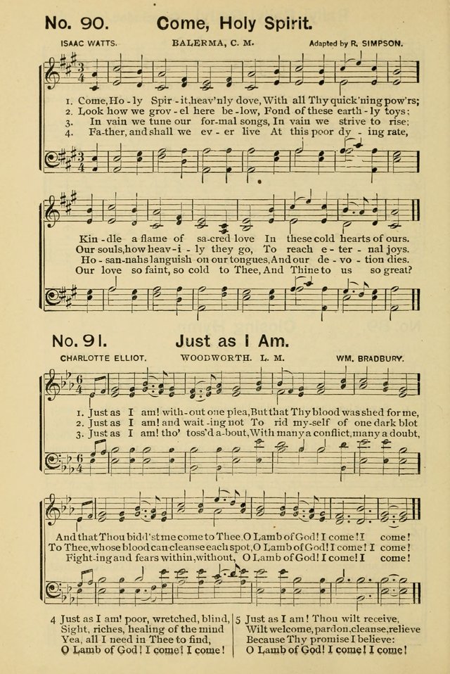 Excellent Songs: for the Church and Sunday School page 90