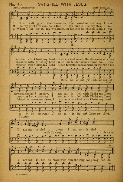 Epworth Songs: For use in the Epworth League, the Junior League, the Sunday-school, and in social services page 108