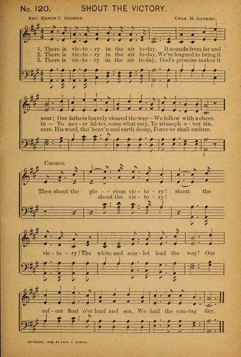 Epworth Songs: For use in the Epworth League, the Junior League, the Sunday-school, and in social services page 113