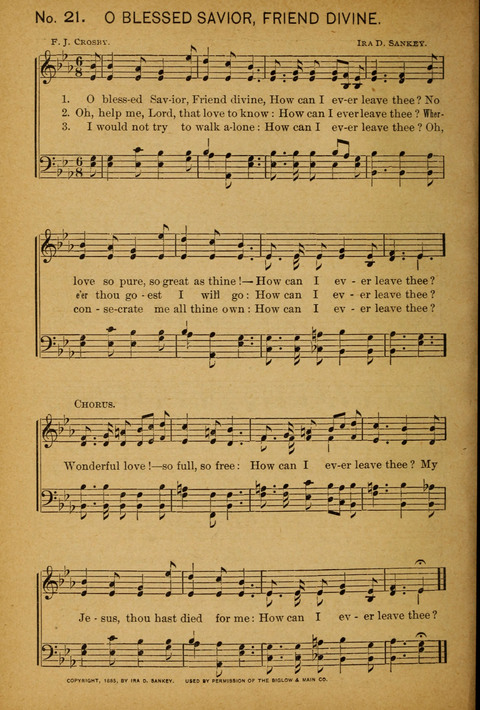 Epworth Songs: For use in the Epworth League, the Junior League, the Sunday-school, and in social services page 24