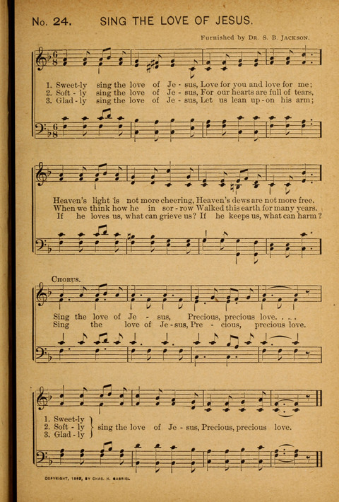 Epworth Songs: For use in the Epworth League, the Junior League, the Sunday-school, and in social services page 27