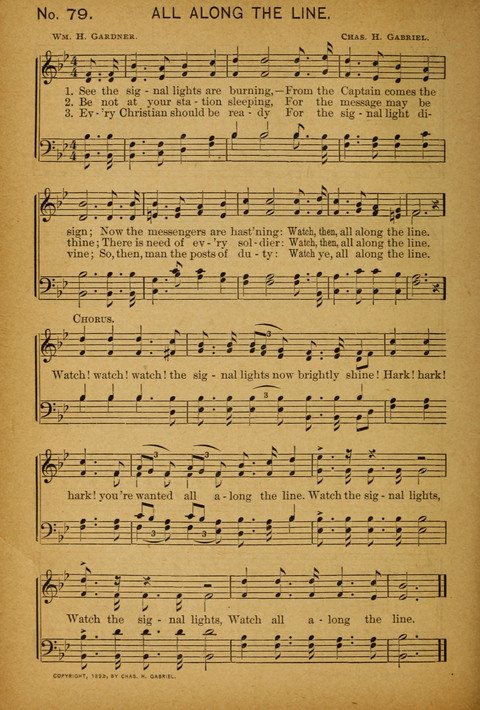 Epworth Songs: For use in the Epworth League, the Junior League, the Sunday-school, and in social services page 76