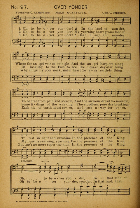 Epworth Songs: For use in the Epworth League, the Junior League, the Sunday-school, and in social services page 92