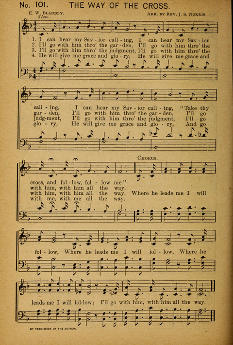 Epworth Songs: For use in the Epworth League, the Junior League, the Sunday-school, and in social services page 96