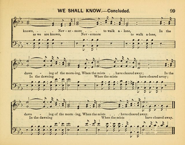 Every Sabbath: a new collection of music adapted to the wants and capacities of Sunday-schools, the home circle and devotional gatherings page 101