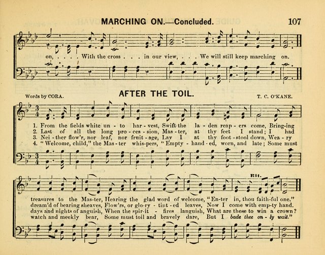 Every Sabbath: a new collection of music adapted to the wants and capacities of Sunday-schools, the home circle and devotional gatherings page 109