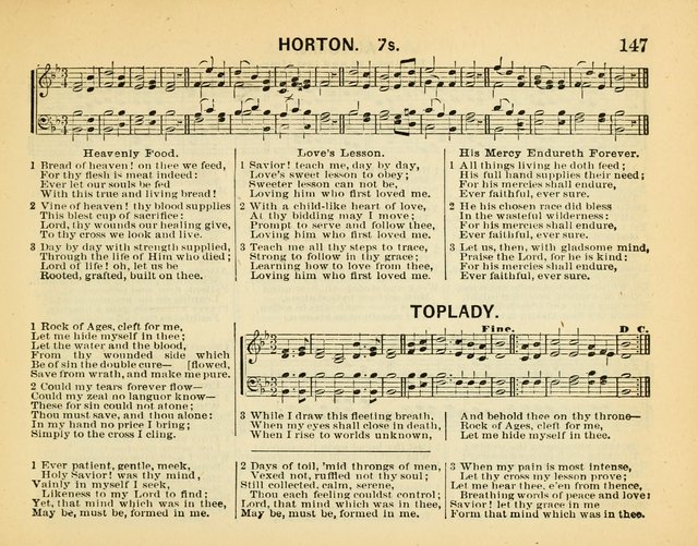 Every Sabbath: a new collection of music adapted to the wants and capacities of Sunday-schools, the home circle and devotional gatherings page 149