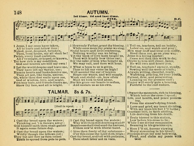 Every Sabbath: a new collection of music adapted to the wants and capacities of Sunday-schools, the home circle and devotional gatherings page 150