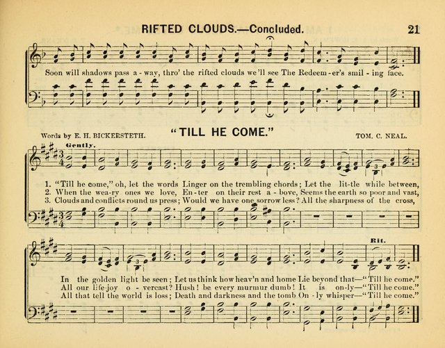 Every Sabbath: a new collection of music adapted to the wants and capacities of Sunday-schools, the home circle and devotional gatherings page 23