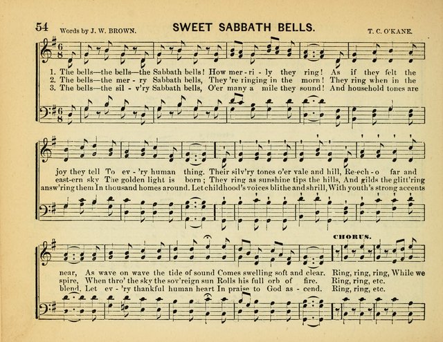 Every Sabbath: a new collection of music adapted to the wants and capacities of Sunday-schools, the home circle and devotional gatherings page 56