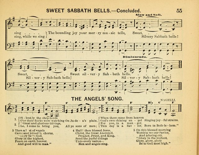 Every Sabbath: a new collection of music adapted to the wants and capacities of Sunday-schools, the home circle and devotional gatherings page 57