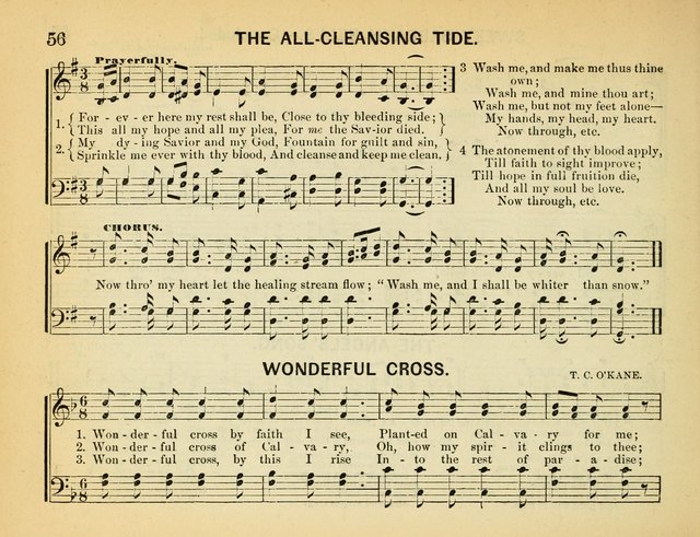 Every Sabbath: a new collection of music adapted to the wants and capacities of Sunday-schools, the home circle and devotional gatherings page 58