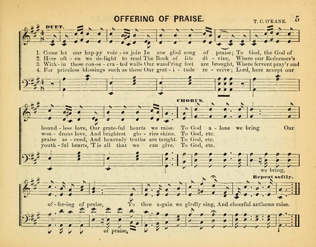 Every Sabbath: a new collection of music adapted to the wants and capacities of Sunday-schools, the home circle and devotional gatherings page 7