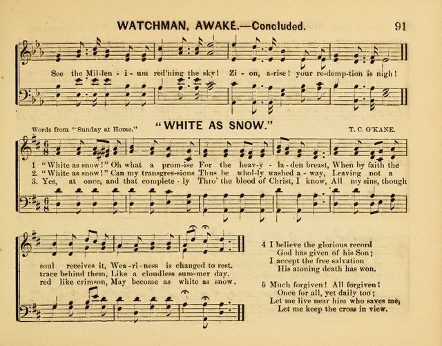 Every Sabbath: a new collection of music adapted to the wants and capacities of Sunday-schools, the home circle and devotional gatherings page 93