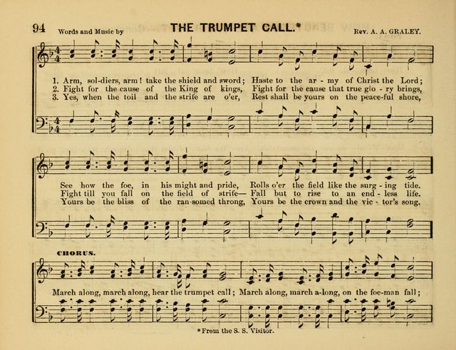 Every Sabbath: a new collection of music adapted to the wants and capacities of Sunday-schools, the home circle and devotional gatherings page 96