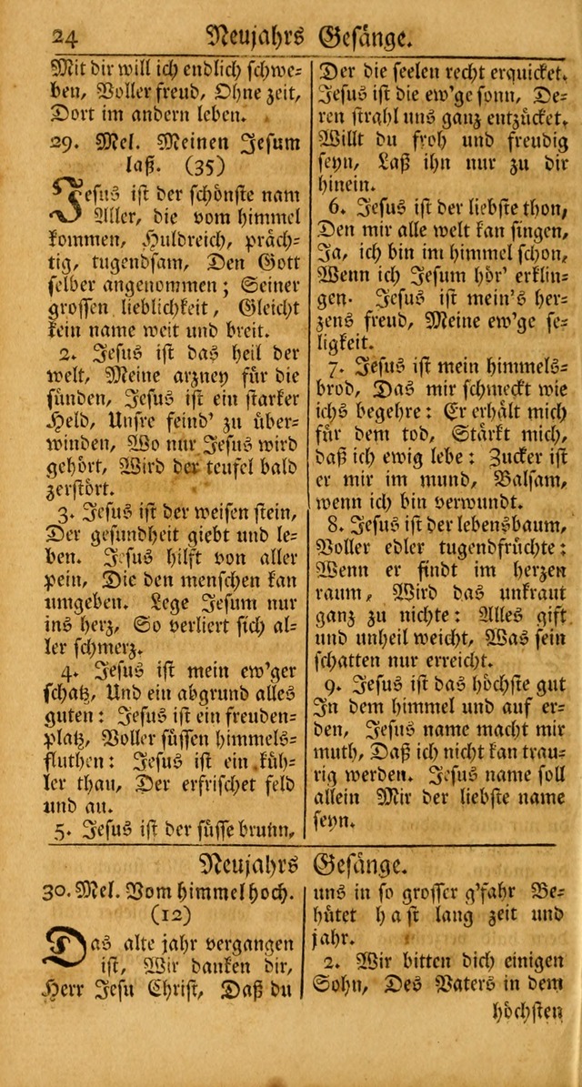 Ein Unpartheyisches Gesang-Buch: enthaltend geistreiche Lieder und Psalmen, zum allgemeinen Gebrauch des wahren Gottesdienstes auf begehren der Brüderschaft der Menoniten Gemeinen... page 104