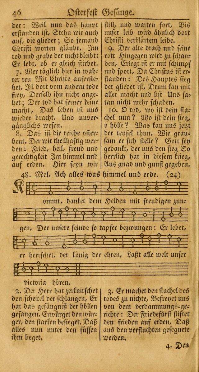 Ein Unpartheyisches Gesang-Buch: enthaltend geistreiche Lieder und Psalmen, zum allgemeinen Gebrauch des wahren Gottesdienstes auf begehren der Brüderschaft der Menoniten Gemeinen... page 126