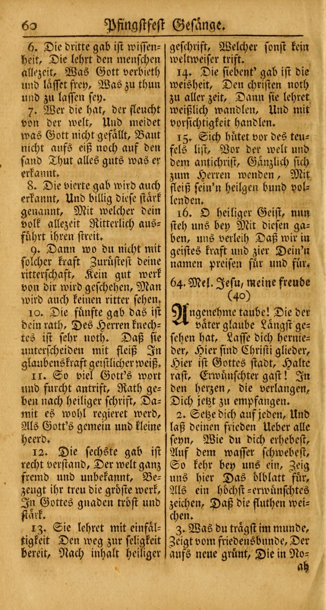 Ein Unpartheyisches Gesang-Buch: enthaltend geistreiche Lieder und Psalmen, zum allgemeinen Gebrauch des wahren Gottesdienstes auf begehren der Brüderschaft der Menoniten Gemeinen... page 140