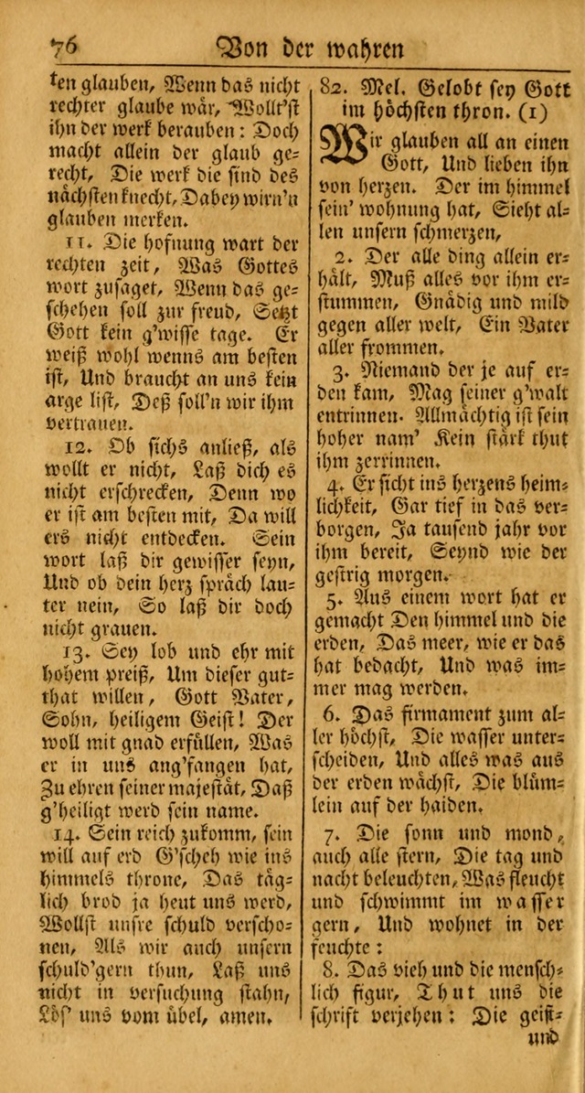 Ein Unpartheyisches Gesang-Buch: enthaltend geistreiche Lieder und Psalmen, zum allgemeinen Gebrauch des wahren Gottesdienstes auf begehren der Brüderschaft der Menoniten Gemeinen... page 156