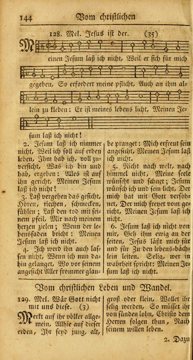 Ein Unpartheyisches Gesang-Buch: enthaltend geistreiche Lieder und Psalmen, zum allgemeinen Gebrauch des wahren Gottesdienstes auf begehren der Brüderschaft der Menoniten Gemeinen... page 224