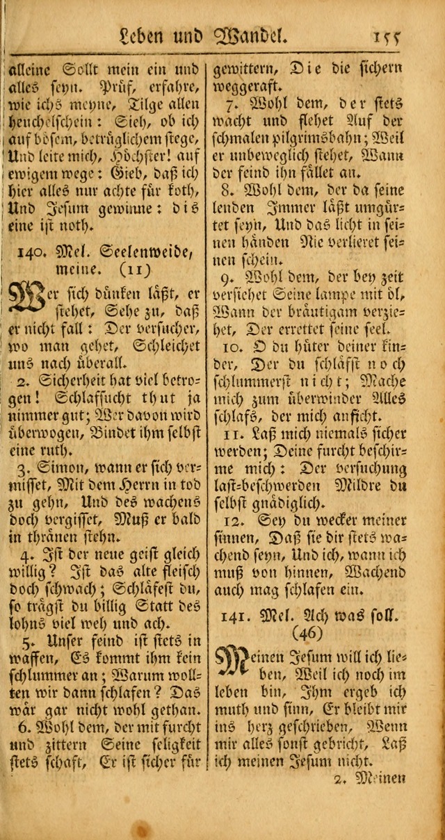 Ein Unpartheyisches Gesang-Buch: enthaltend geistreiche Lieder und Psalmen, zum allgemeinen Gebrauch des wahren Gottesdienstes auf begehren der Brüderschaft der Menoniten Gemeinen... page 235