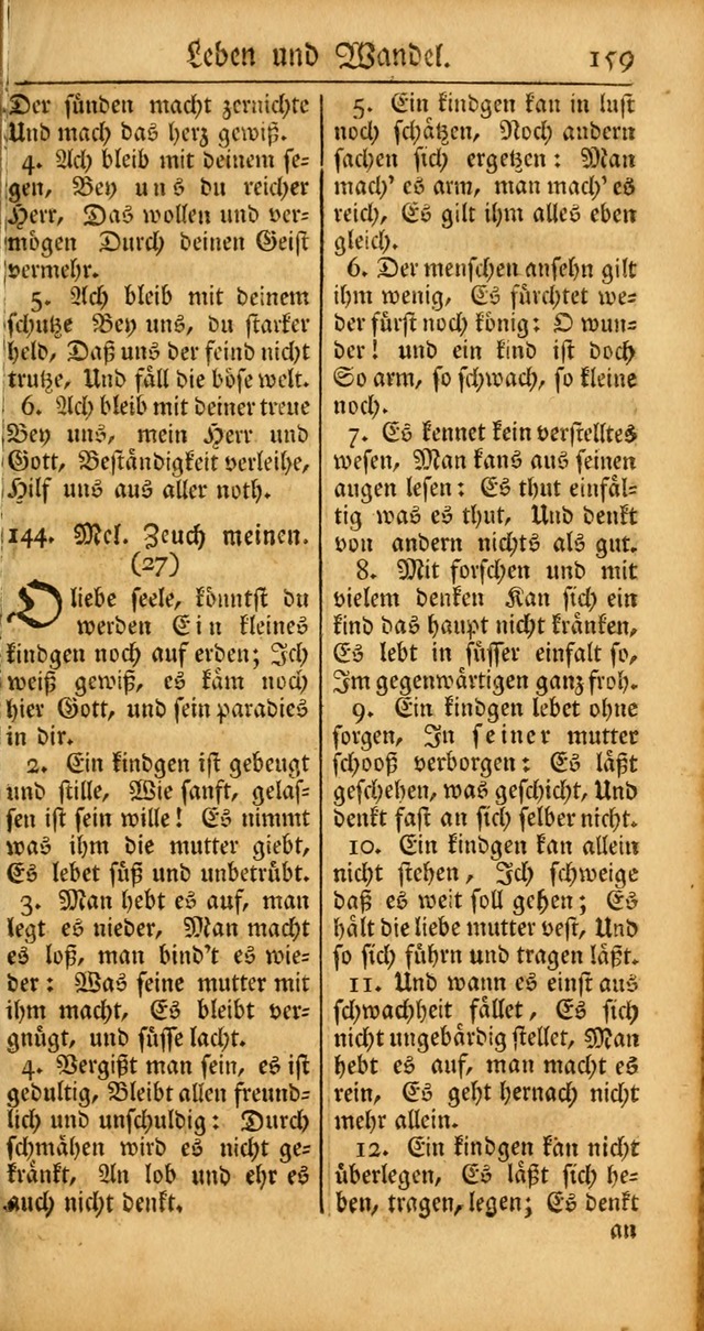 Ein Unpartheyisches Gesang-Buch: enthaltend geistreiche Lieder und Psalmen, zum allgemeinen Gebrauch des wahren Gottesdienstes auf begehren der Brüderschaft der Menoniten Gemeinen... page 239