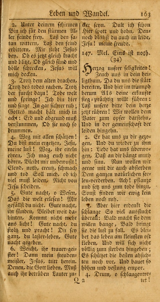 Ein Unpartheyisches Gesang-Buch: enthaltend geistreiche Lieder und Psalmen, zum allgemeinen Gebrauch des wahren Gottesdienstes auf begehren der Brüderschaft der Menoniten Gemeinen... page 243