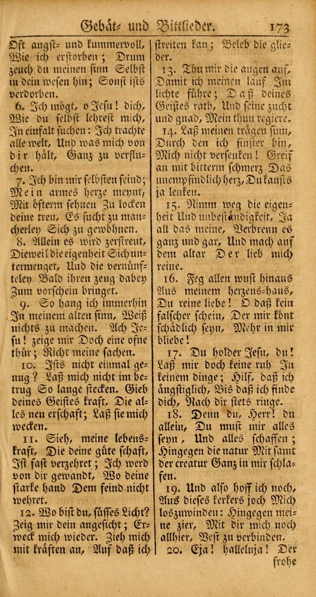 Ein Unpartheyisches Gesang-Buch: enthaltend geistreiche Lieder und Psalmen, zum allgemeinen Gebrauch des wahren Gottesdienstes auf begehren der Brüderschaft der Menoniten Gemeinen... page 253