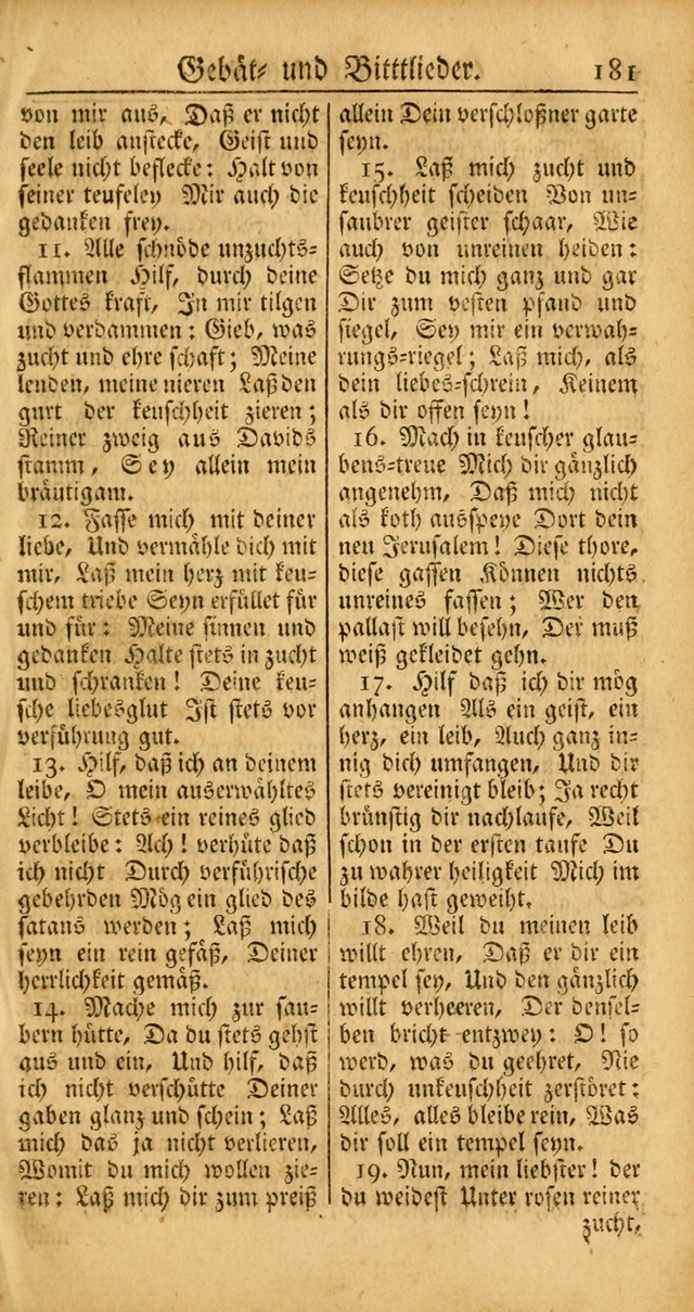 Ein Unpartheyisches Gesang-Buch: enthaltend geistreiche Lieder und Psalmen, zum allgemeinen Gebrauch des wahren Gottesdienstes auf begehren der Brüderschaft der Menoniten Gemeinen... page 261