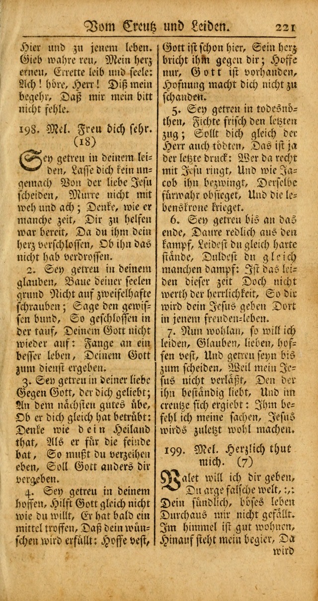 Ein Unpartheyisches Gesang-Buch: enthaltend geistreiche Lieder und Psalmen, zum allgemeinen Gebrauch des wahren Gottesdienstes auf begehren der Brüderschaft der Menoniten Gemeinen... page 301