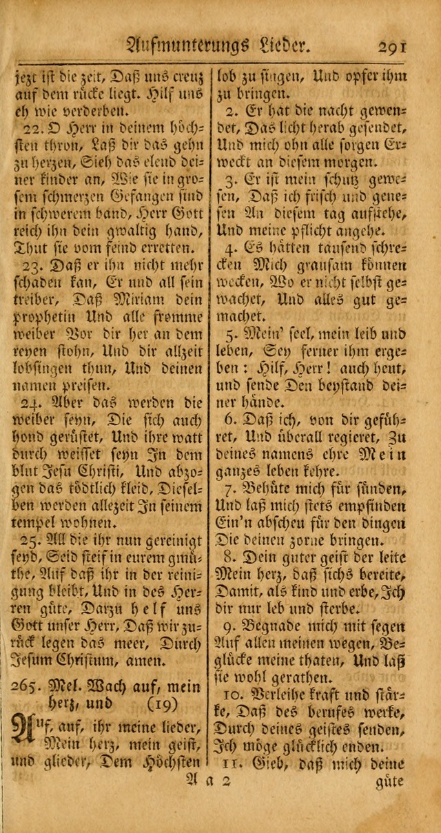 Ein Unpartheyisches Gesang-Buch: enthaltend geistreiche Lieder und Psalmen, zum allgemeinen Gebrauch des wahren Gottesdienstes auf begehren der Brüderschaft der Menoniten Gemeinen... page 371