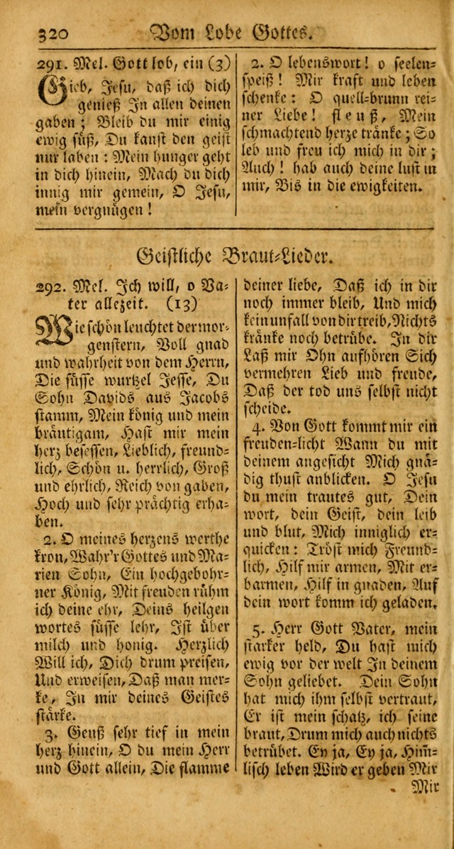 Ein Unpartheyisches Gesang-Buch: enthaltend geistreiche Lieder und Psalmen, zum allgemeinen Gebrauch des wahren Gottesdienstes auf begehren der Brüderschaft der Menoniten Gemeinen... page 400