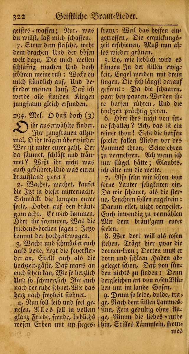 Ein Unpartheyisches Gesang-Buch: enthaltend geistreiche Lieder und Psalmen, zum allgemeinen Gebrauch des wahren Gottesdienstes auf begehren der Brüderschaft der Menoniten Gemeinen... page 402