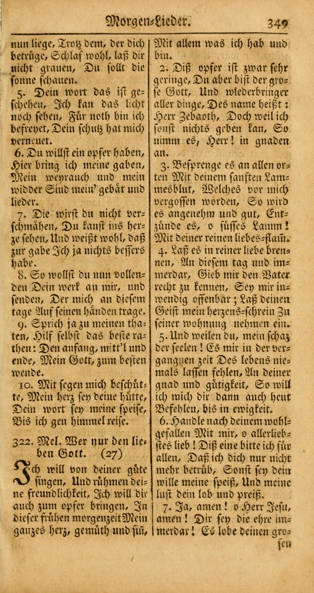 Ein Unpartheyisches Gesang-Buch: enthaltend geistreiche Lieder und Psalmen, zum allgemeinen Gebrauch des wahren Gottesdienstes auf begehren der Brüderschaft der Menoniten Gemeinen... page 429