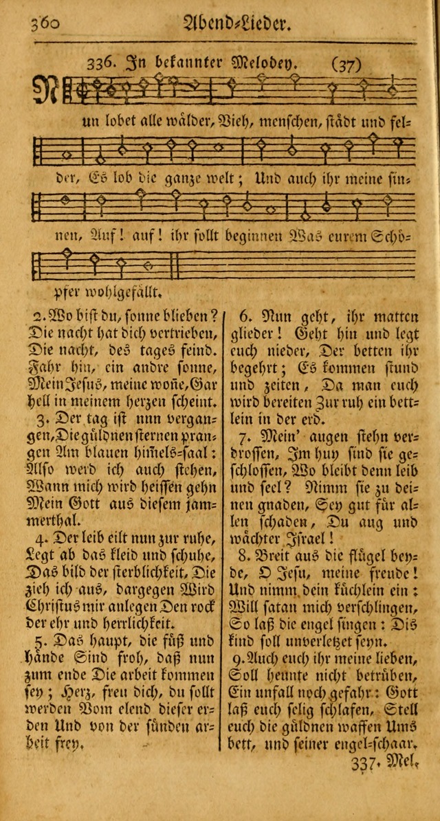 Ein Unpartheyisches Gesang-Buch: enthaltend geistreiche Lieder und Psalmen, zum allgemeinen Gebrauch des wahren Gottesdienstes auf begehren der Brüderschaft der Menoniten Gemeinen... page 440