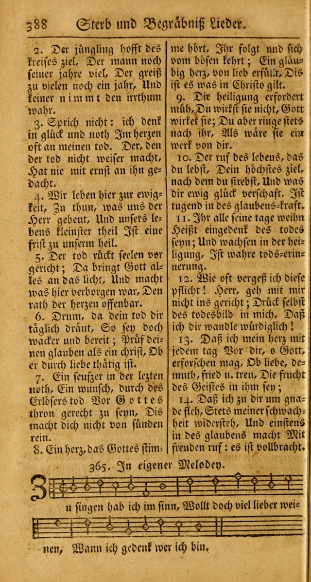 Ein Unpartheyisches Gesang-Buch: enthaltend geistreiche Lieder und Psalmen, zum allgemeinen Gebrauch des wahren Gottesdienstes auf begehren der Brüderschaft der Menoniten Gemeinen... page 468