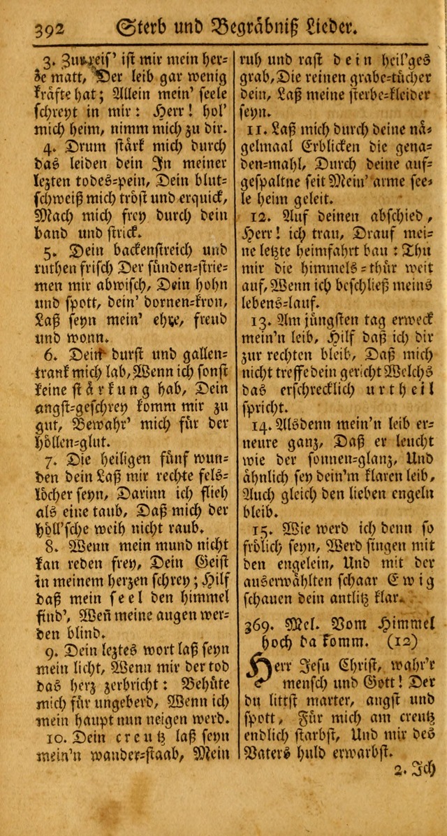 Ein Unpartheyisches Gesang-Buch: enthaltend geistreiche Lieder und Psalmen, zum allgemeinen Gebrauch des wahren Gottesdienstes auf begehren der Brüderschaft der Menoniten Gemeinen... page 472