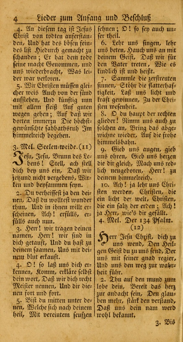 Ein Unpartheyisches Gesang-Buch: enthaltend geistreiche Lieder und Psalmen, zum allgemeinen Gebrauch des wahren Gottesdienstes auf begehren der Brüderschaft der Menoniten Gemeinen... page 84