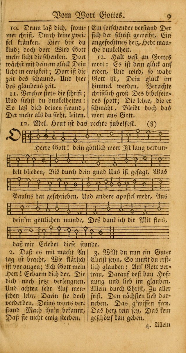 Ein Unpartheyisches Gesang-Buch: enthaltend geistreiche Lieder und Psalmen, zum allgemeinen Gebrauch des wahren Gottesdienstes auf begehren der Brüderschaft der Menoniten Gemeinen... page 89