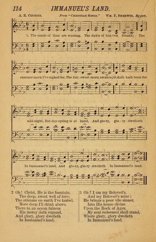 Echoes from Zion: for the prayer meeting, camp-meeting, family circle, and all seasons of religious interest page 112