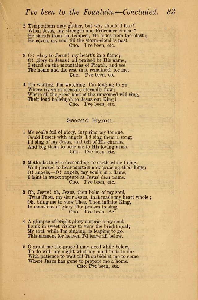 Echoes from Zion: for the prayer meeting, camp-meeting, family circle, and all seasons of religious interest page 81