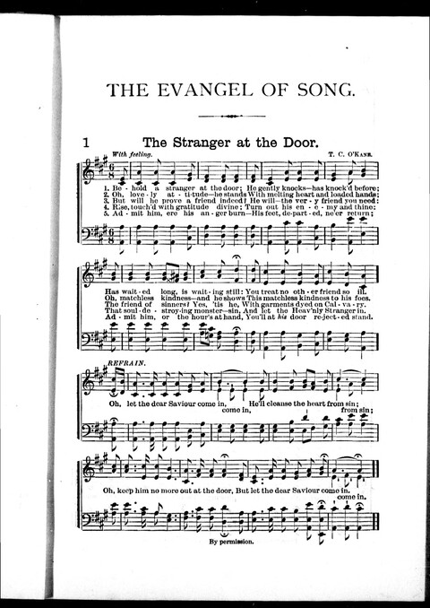 The Evangel of Song page 1