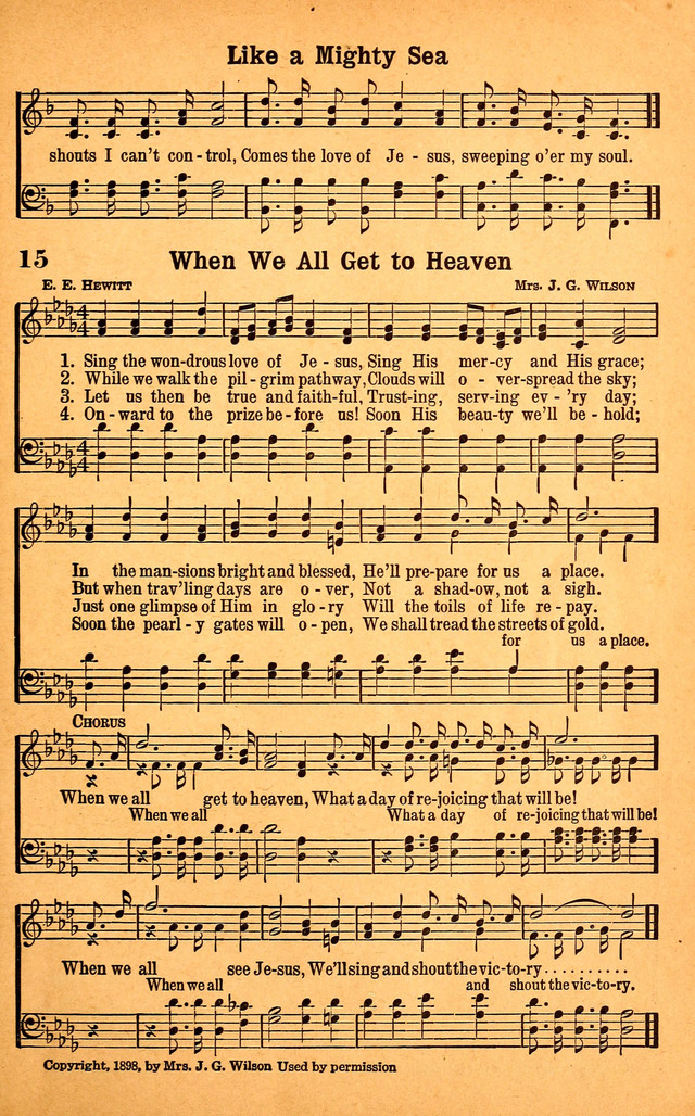 Evangel Songs page 15