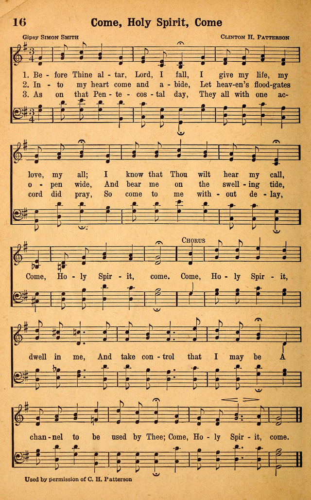 Evangel Songs page 16