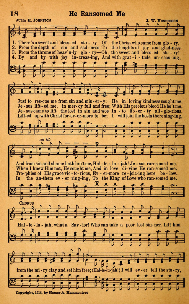 Evangel Songs page 18