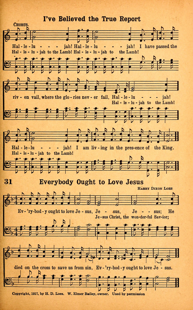 Evangel Songs page 31