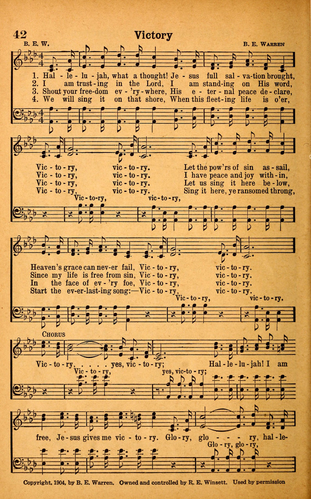 Evangel Songs page 42