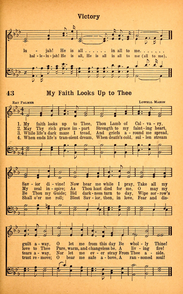 Evangel Songs page 43